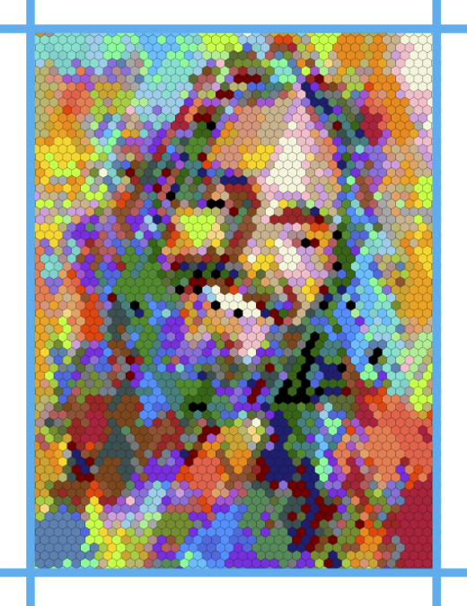 Color Waterfall 1 page