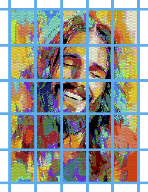 Color Waterfall 25 pages