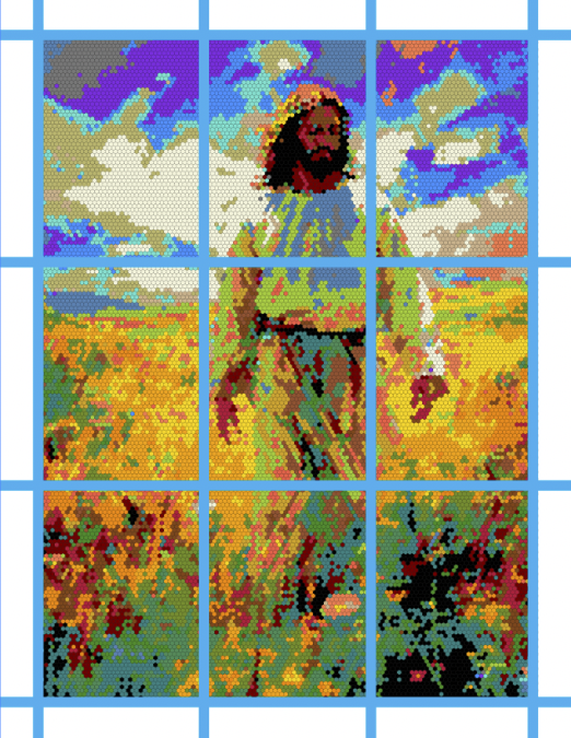 Field of Flowers 9 pages