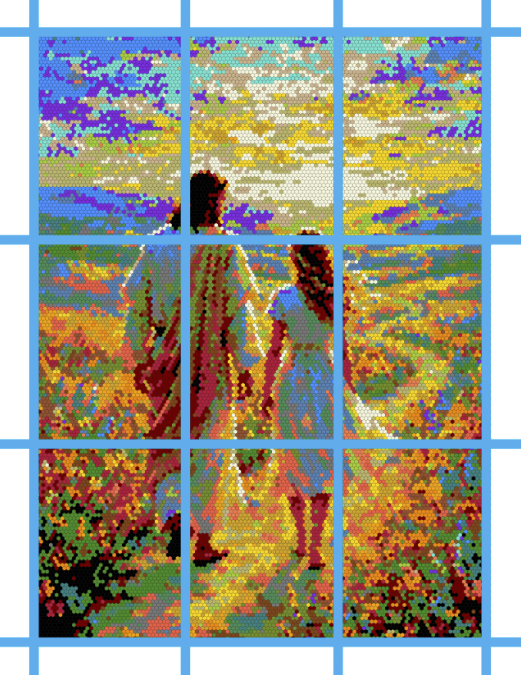 Walking with a Young Woman 9 pages